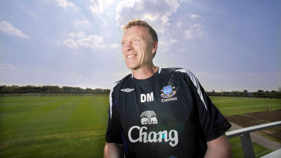 David Moyes during his previous Everton spell