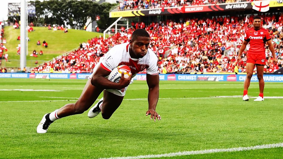 Jermaine McGillvary has been among the stars for England