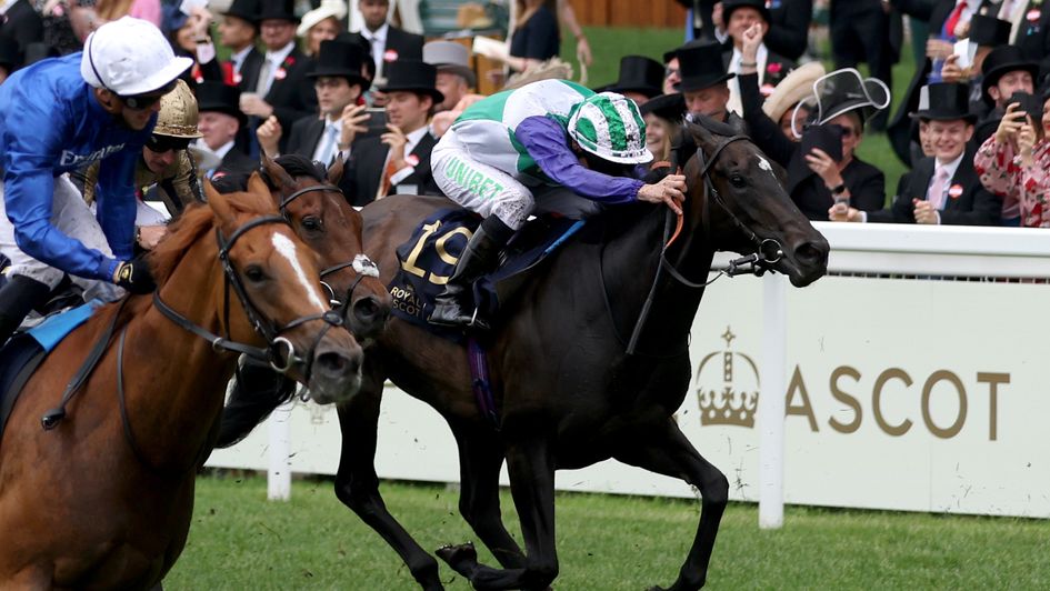 Vadream (right) in action at Royal Ascot