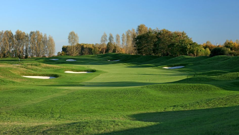 The fourth hole at Le Golf National