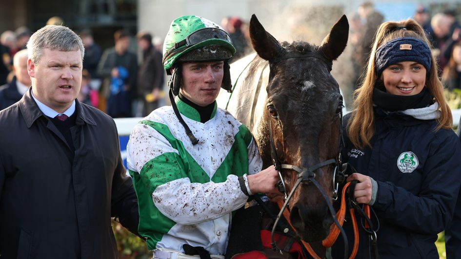 Dee Capo after winning at Leopardstown