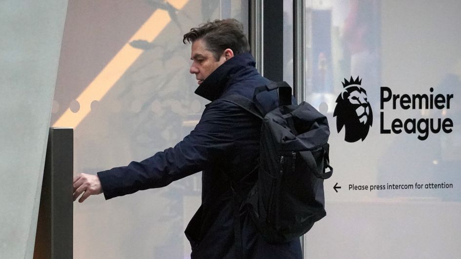 Richard Masters, Chief Executive of the Premier League, arrives at the Premier League offices in London