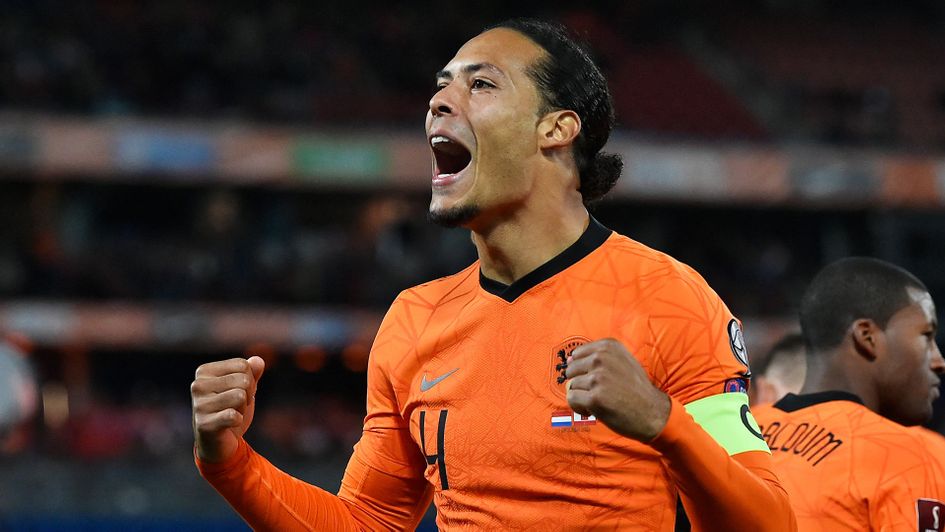 Netherlands defender Virgil van Dijk