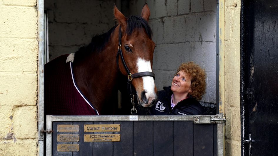 Lucinda Russell with Corach Rambler