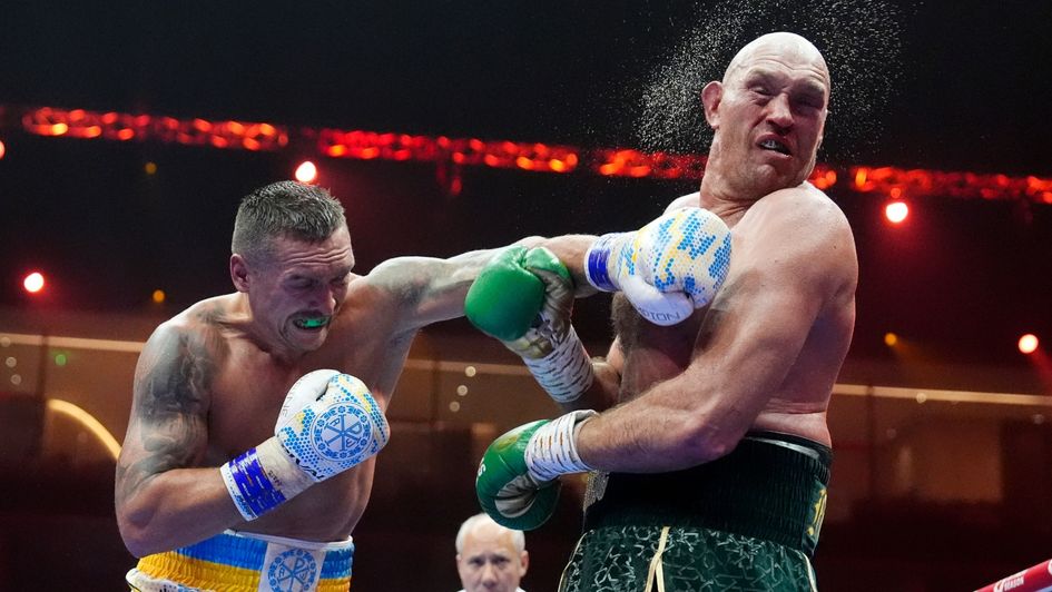 Usyk unleashes on Fury