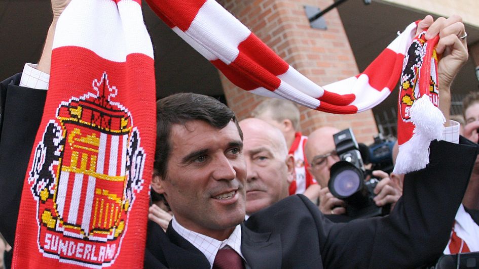 Roy Keane at his Sunderland unveiling in 2006
