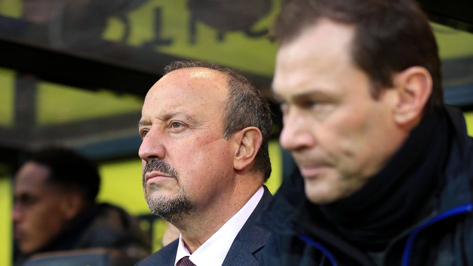 Rafael Benitez: Sacked by Everton after six-and-a-half months in charge