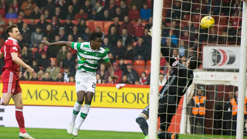 Celtic's Dedryck Boyata scores