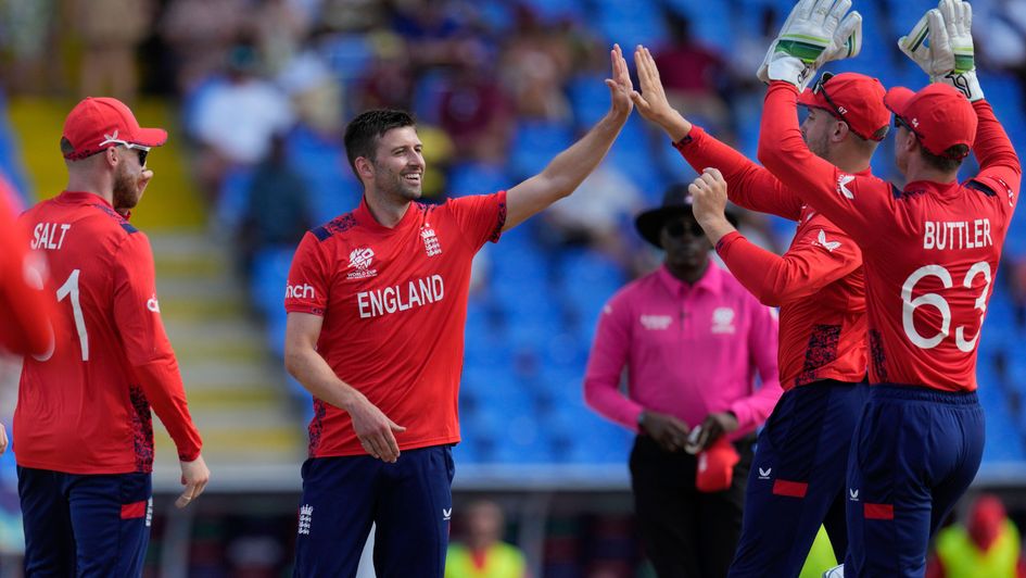 England celebrate