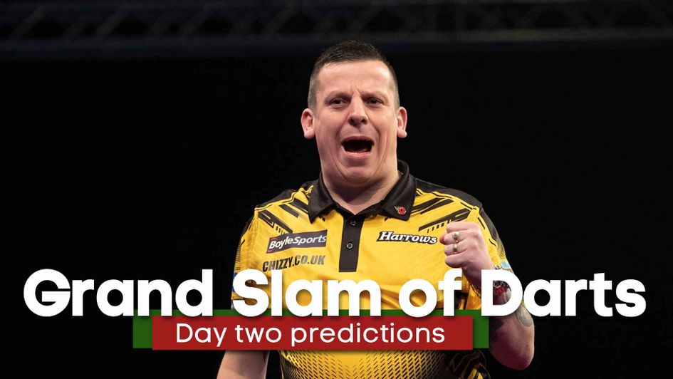 Dave Chisnall is among the players in action on day two