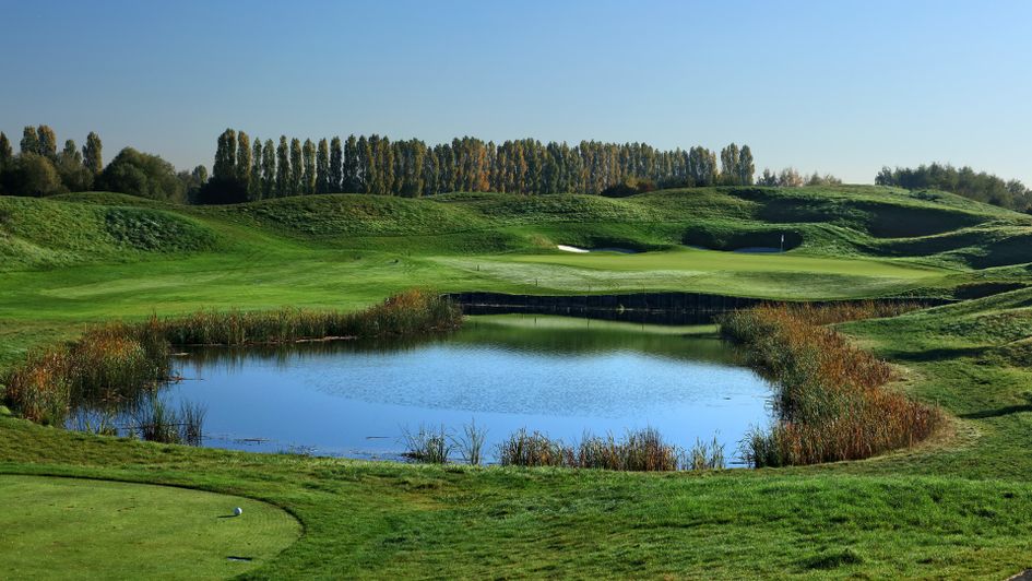 The 11th hole at Le Golf National