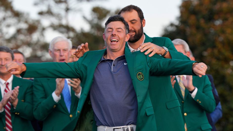 The Masters jacket fits like a glove