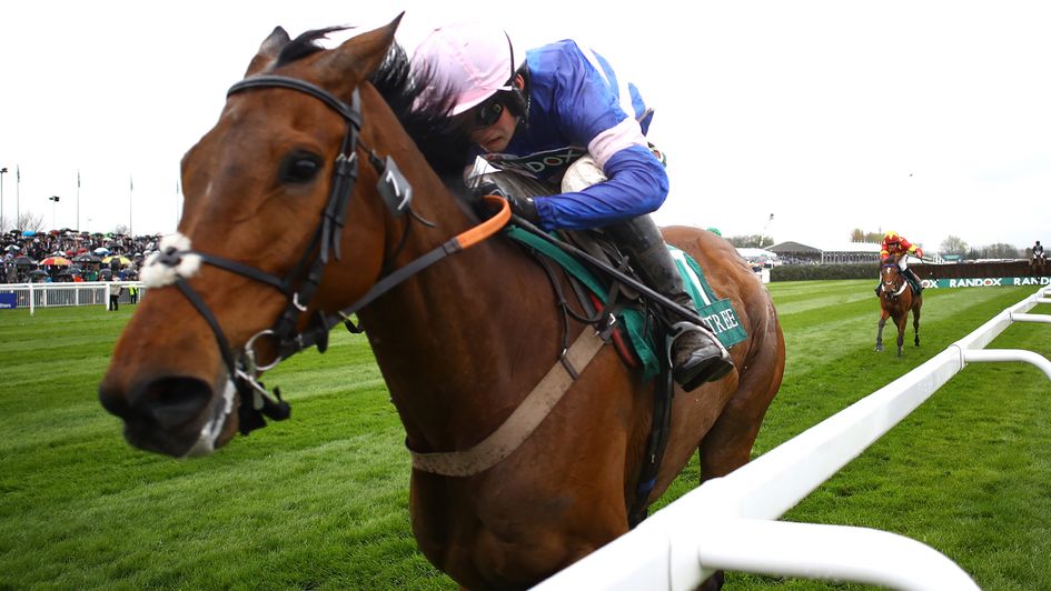 Pic D'Orhy is out on his own at Aintree