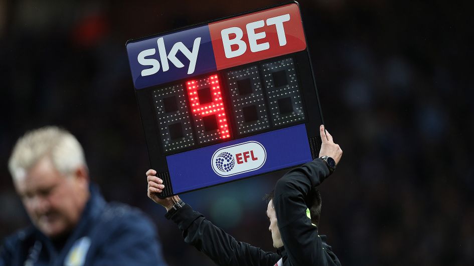 Sky Bet sponsor the EFL