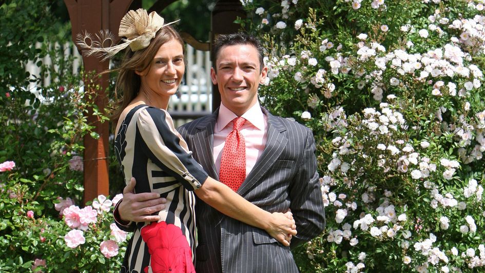 Frankie pictured with wife, Catherine