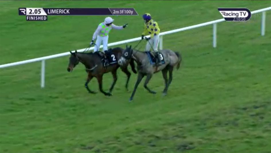 Patrick Mullins had a few stern words for his cousin