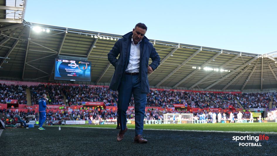 Carlos Carvalhal during his time at Swansea