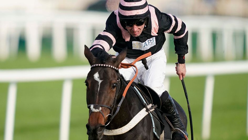 Jeremiah McGrath riding Lust For Glory to victory