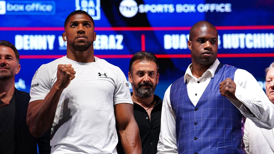 Anthony Joshua and Daniel Dubois