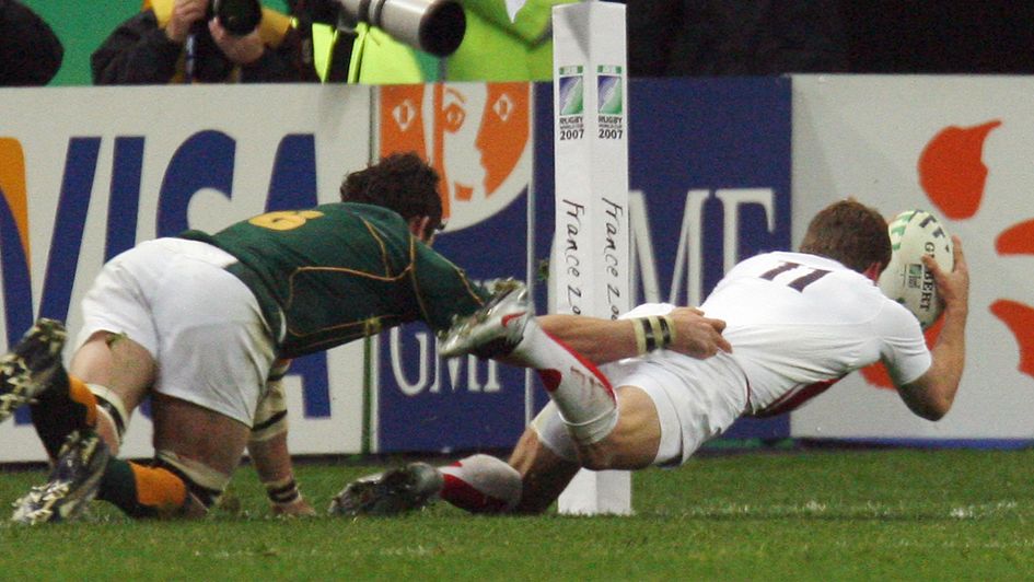 Mark Cueto's 2007 World Cup final try was harshly ruled out by the TMO