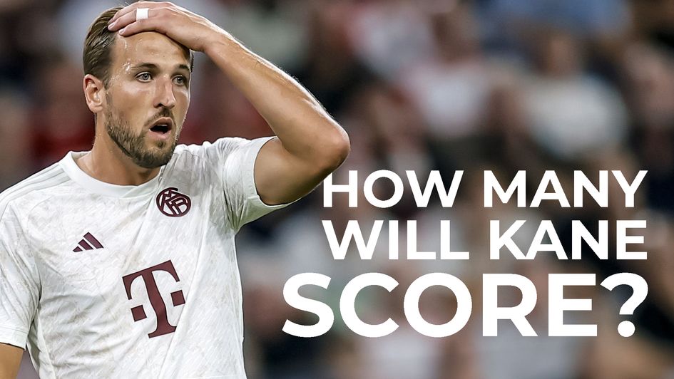 How many goals will Harry Kane score for Bayern?