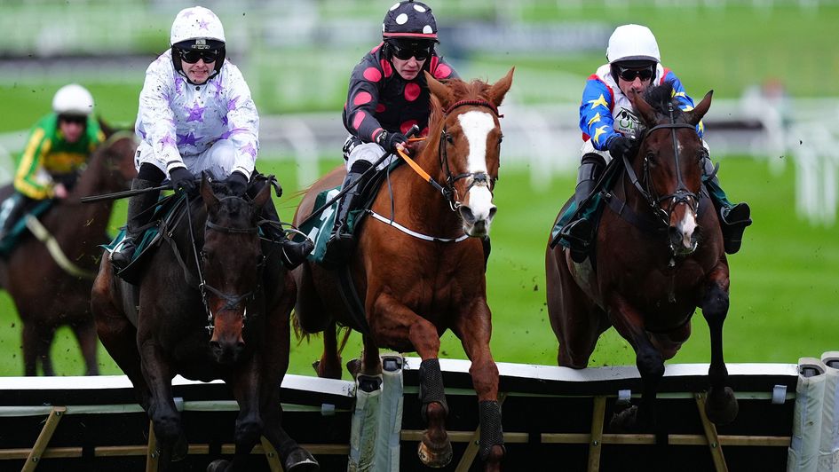 Ace Of Spades (right) battles to beat Whimsy (centre) and Country Park