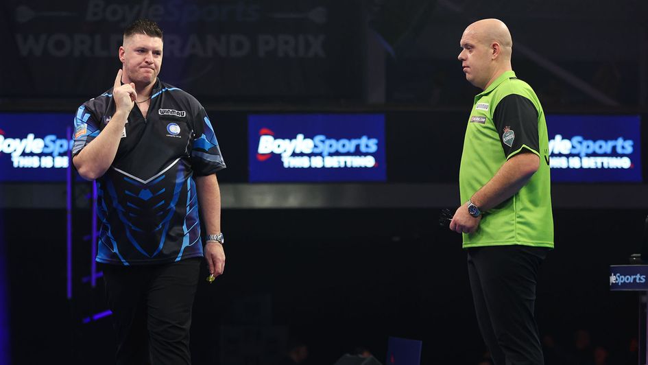 Daryl Gurney beat Michael van Gerwen (Picture: Kieran Cleeves/PDC)