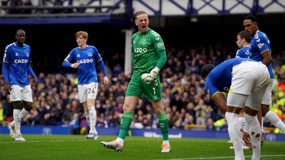 Jordan Pickford was Man of the Match against Chelsea