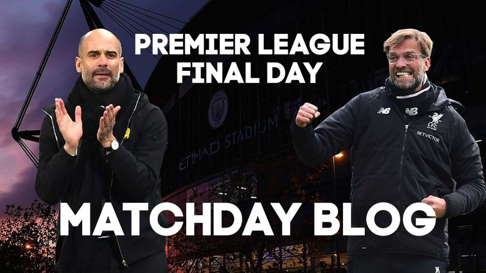 Follow our live blog for all the action from the final day of the Premier League season