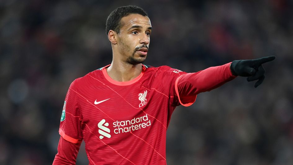 Liverpool defender Joel Matip