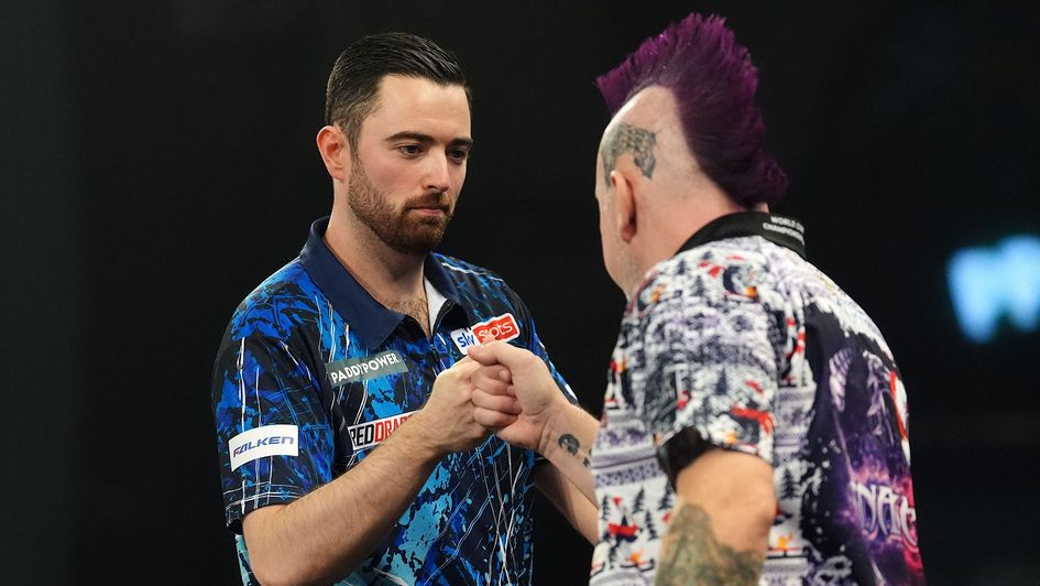 Luke Humphries and Peter Wright