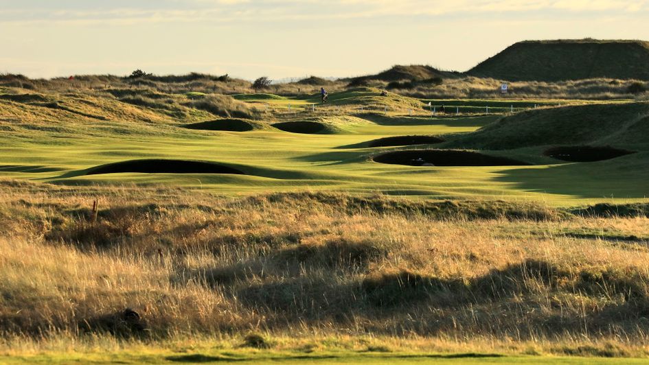 The second hole at Carnoustie