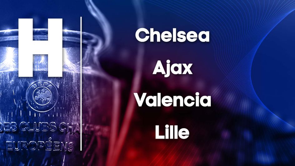 Champions League Group H: Chelsea, Ajax, Valencia, Lille