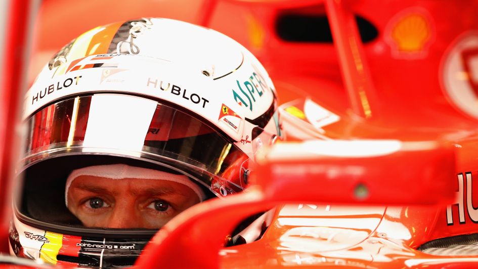 Sebastian Vettel: topped the P1 timesheets at the Yas Marina