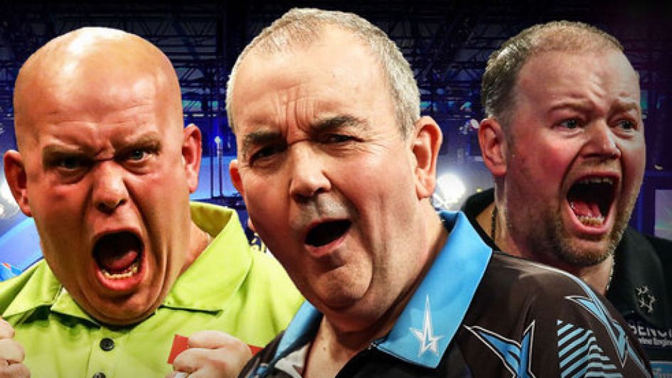 MVG, Taylor and Barney are in the Group of Death at the Champions League of Darts