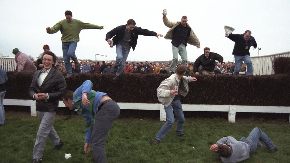 Not all evacuated coolly and calmly