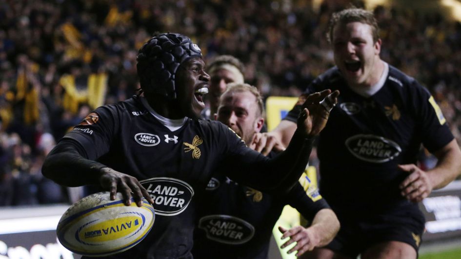 Delight for Wasps tryscorer Christian Wade