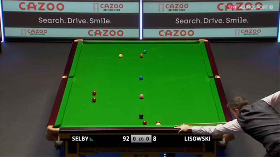 Scroll down to watch Mark Selby's 147 moment