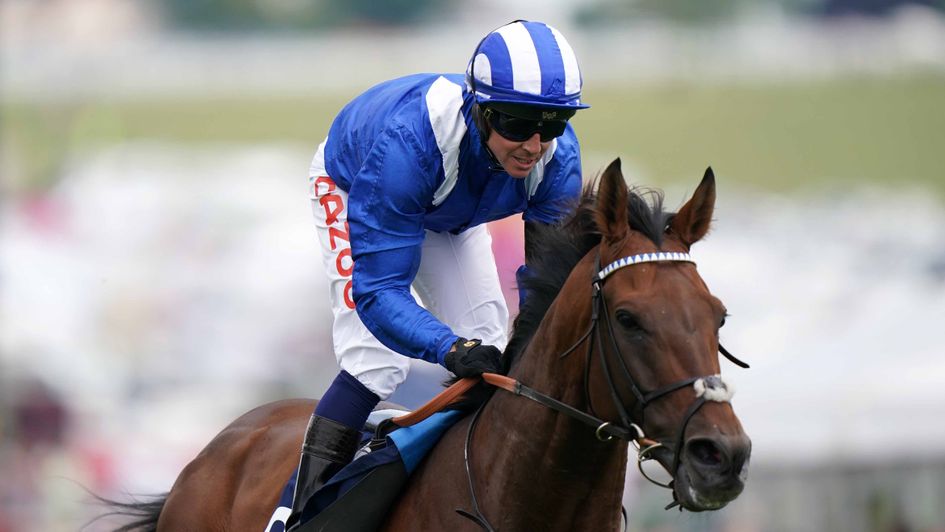 Jim Crowley is all smiles as Hukum wins the Coronation Cup