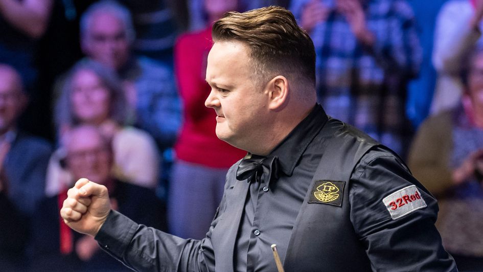 Elation for Shaun Murphy