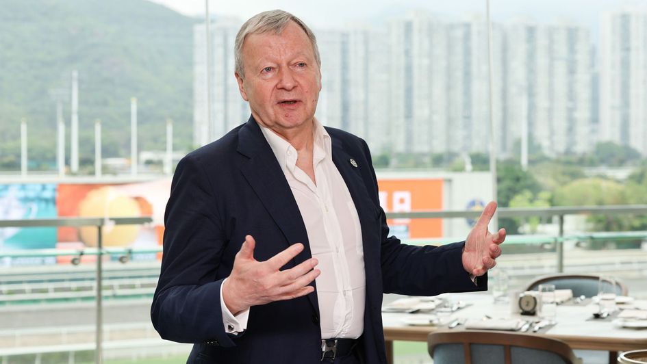 Winfried Engelbrecht-Bresges, CEO of the Hong Kong Jockey Club