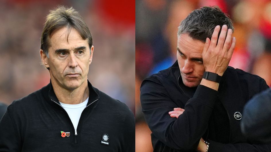 Julen Lopetegui and Kieran McKenna