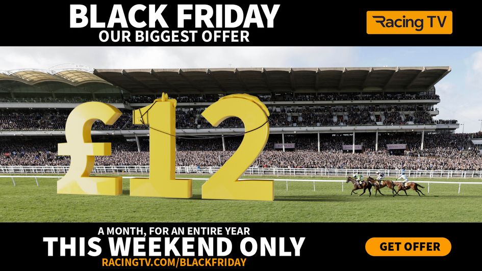 Racing TV Black Friday offer