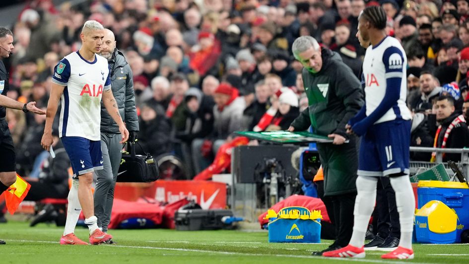 Richarlison went off injured