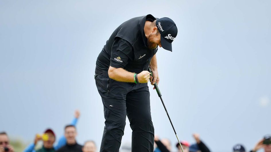 Shane Lowry at the Open at Royal Portrush