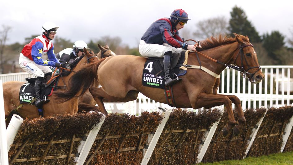 Colonel Harry - landed Wetherby feature