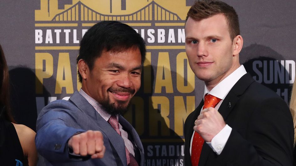 Manny Pacquiao and Jeff Horn clash this weekend