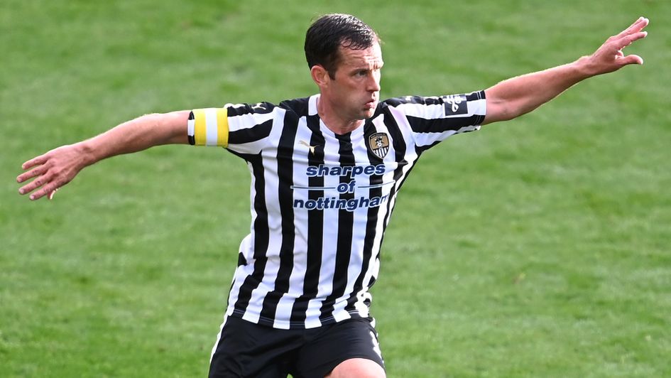 Notts County midfielder Michael Doyle