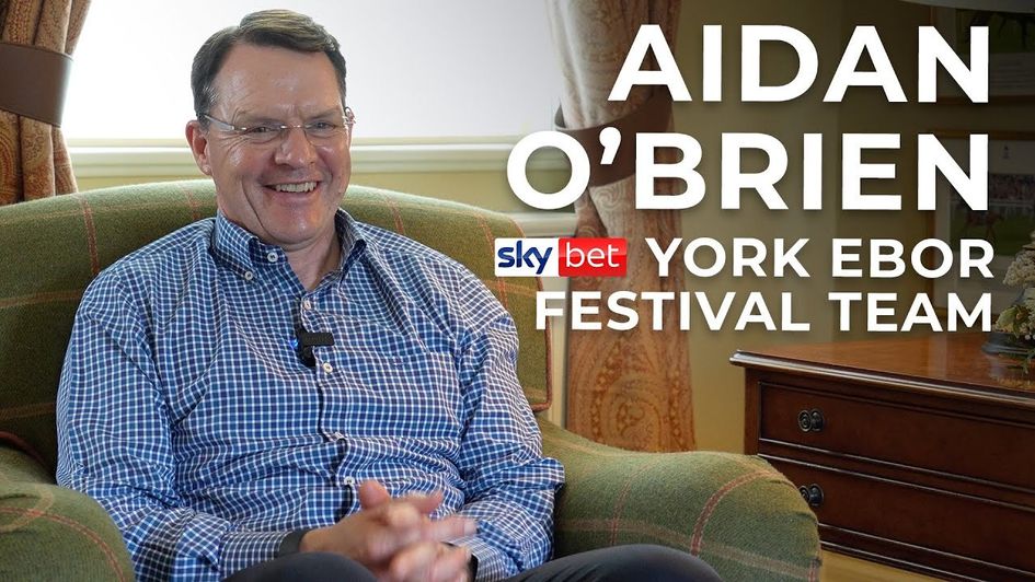 Watch Aidan O'Brien on his York team