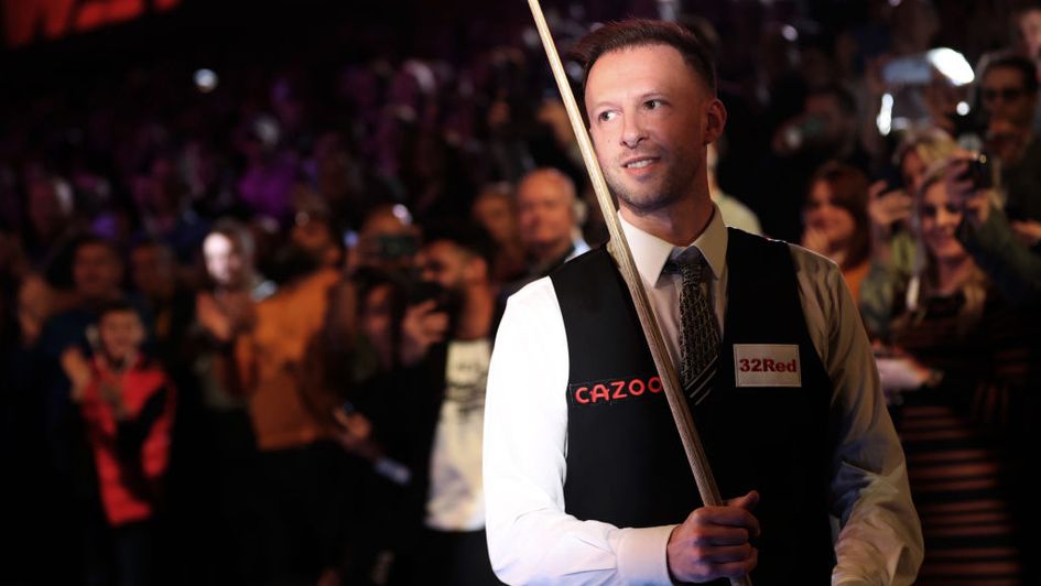 Judd Trump found his best form of the week in Sunday's first session